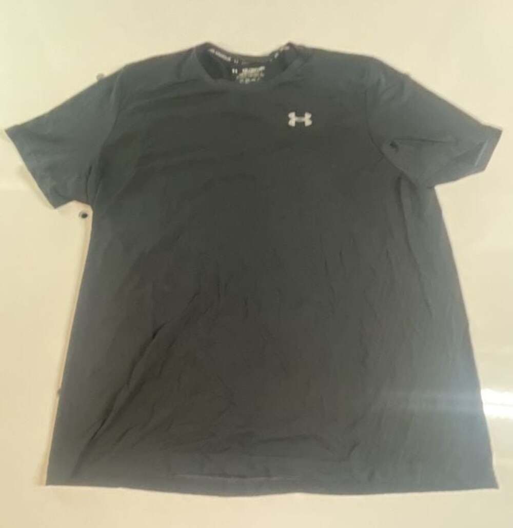 Under Armour The Seamless Tee XXL Black Athletic Shirt